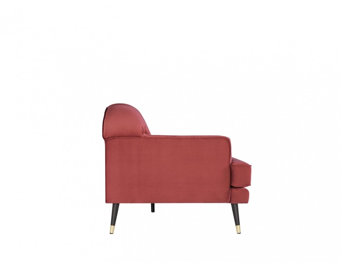 Pohovka Lisera - tmavoružová