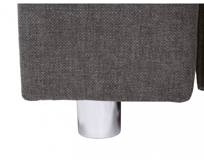 Rohová sedačka s rozkladom a úložným priestorom Lone P - grafitová