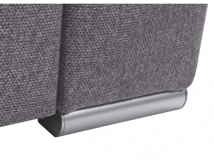 Rohová sedačka s rozkladom a úložným priestorom Morant L/P - sivá