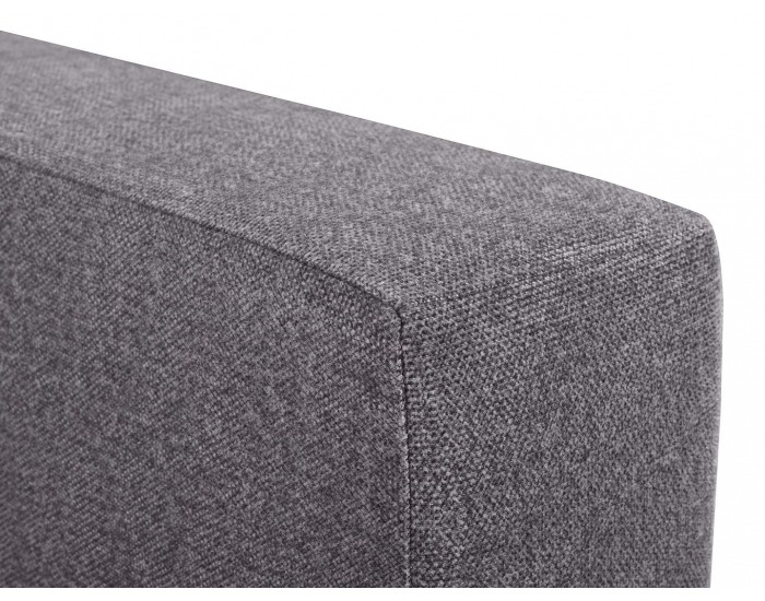 Rohová sedačka s rozkladom a úložným priestorom Morant L/P - sivá