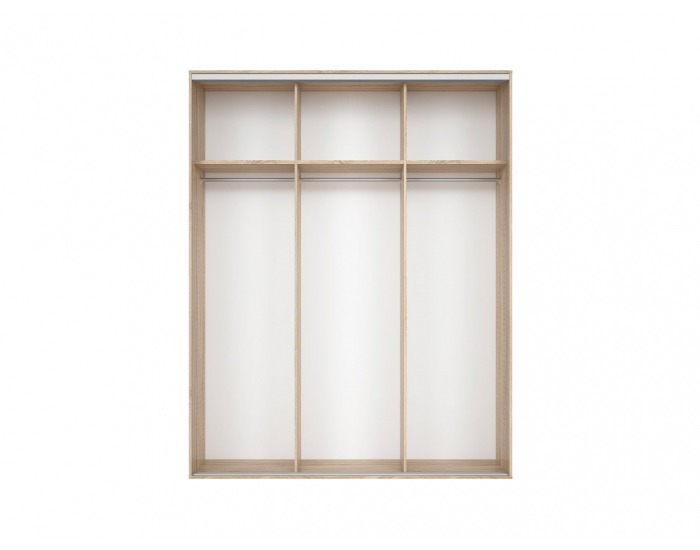 Šatníková skriňa s posuvnými dverami Nadir 190 - dub sonoma