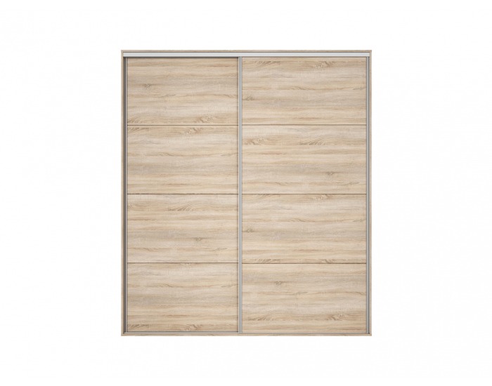 Šatníková skriňa s posuvnými dverami Nadir 210 - dub sonoma
