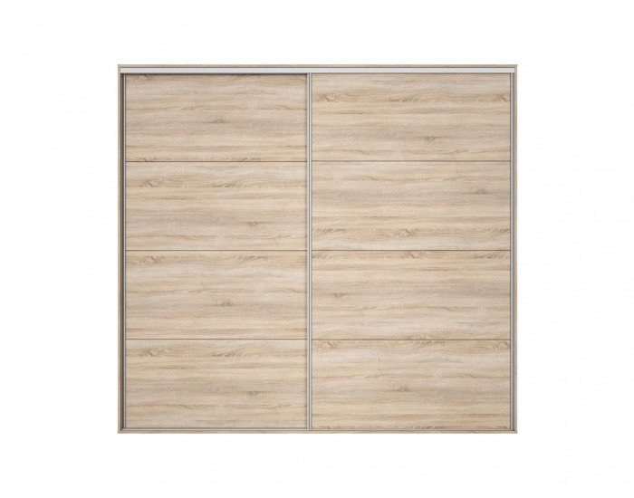 Šatníková skriňa s posuvnými dverami Nadir 260 - dub sonoma