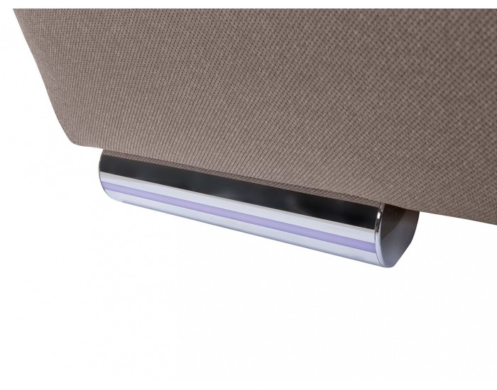 Pohovka s rozkladom a úložným priestorom Olimp III Lux - hnedá