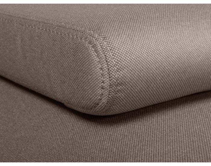 Pohovka s rozkladom a úložným priestorom Olimp III Lux - hnedá