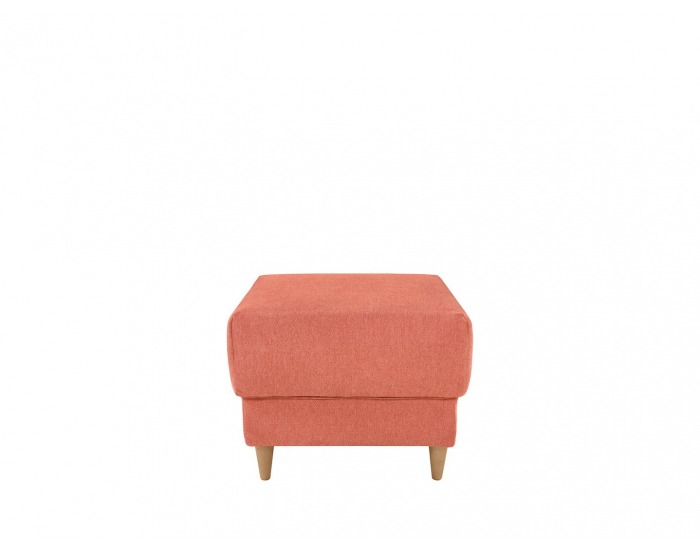 Taburetka Pasos - koralová / drevo (TX002)