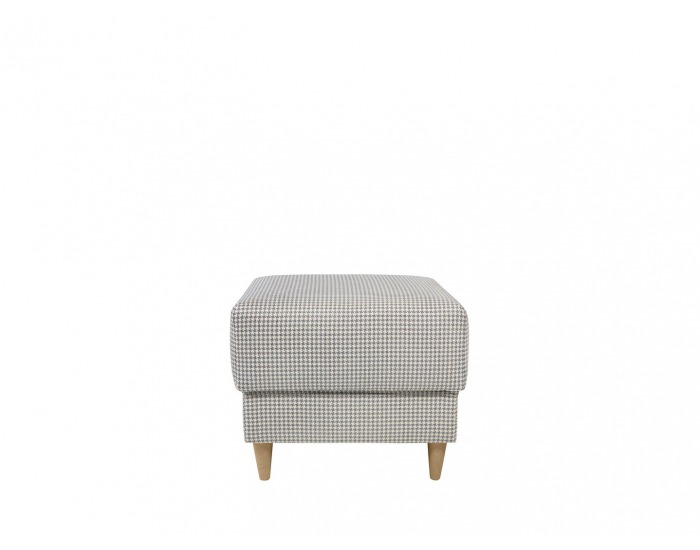 Taburetka Pasos - sivý vzor / drevo (TX002)