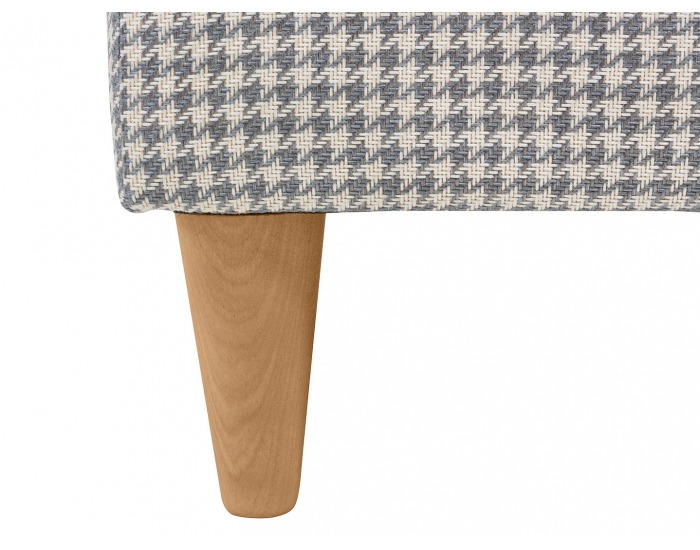 Taburetka Pasos - sivý vzor / drevo (TX002)