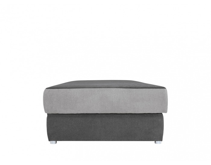 Jednolôžková posteľ (váľanda) s úložným priestorom Pepe 90 - tmavosivá / sivá