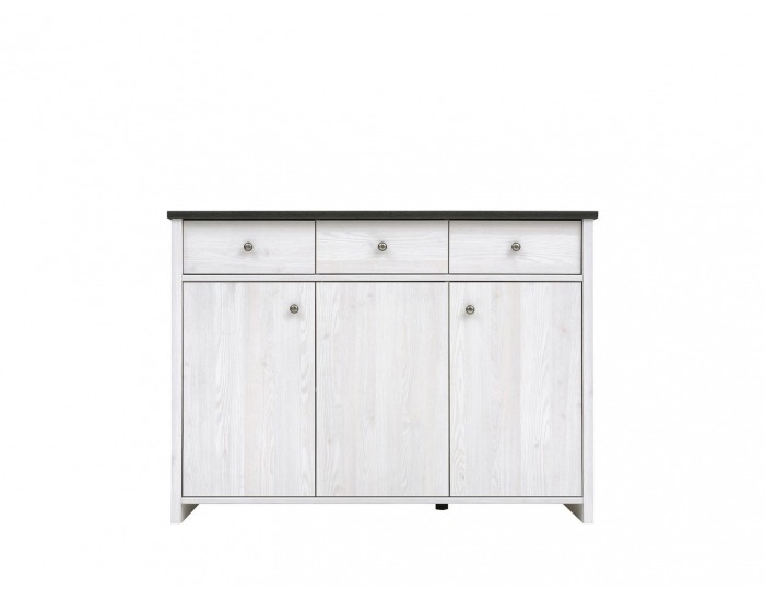 Komoda Porto KOM3D3S - smrekovec sibiu svetlý / borovica larico