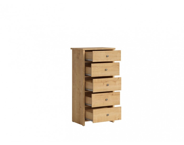 Komoda Porto KOM5S - dub burlington allover