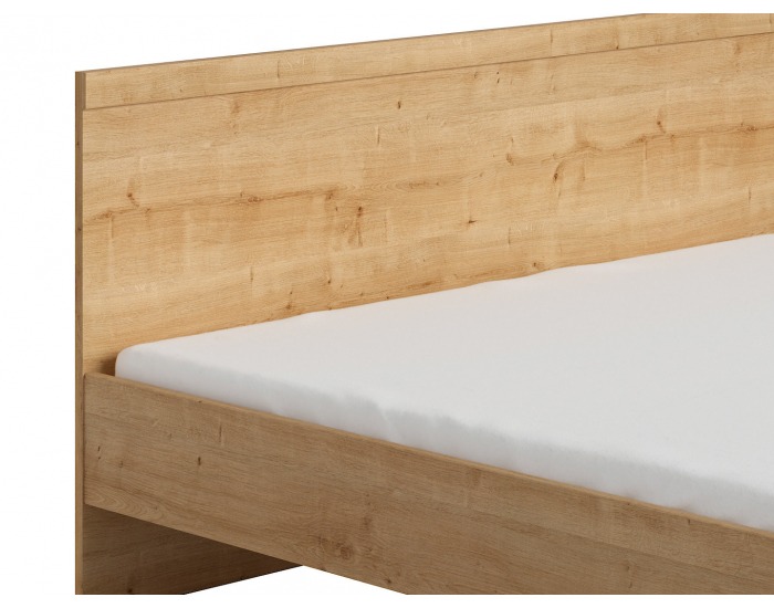 Posteľový rám Porto LOZ/160 - dub burlington allover