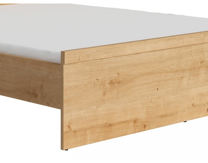 Posteľový rám Porto LOZ/160 - dub burlington allover