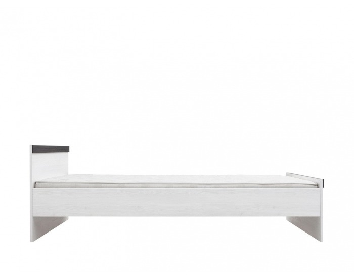 Posteľový rám Porto LOZ/90 - smrekovec sibiu svetlý / borovica larico