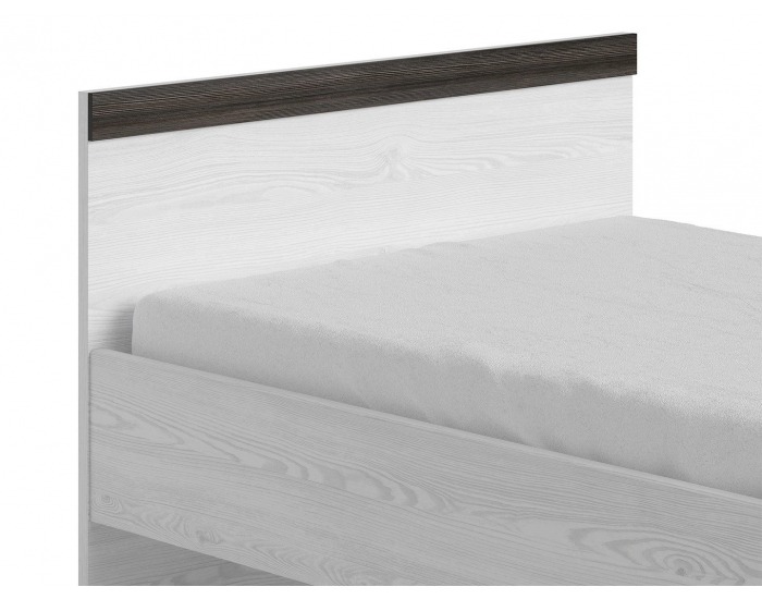 Posteľový rám Porto LOZ/90 - smrekovec sibiu svetlý / borovica larico