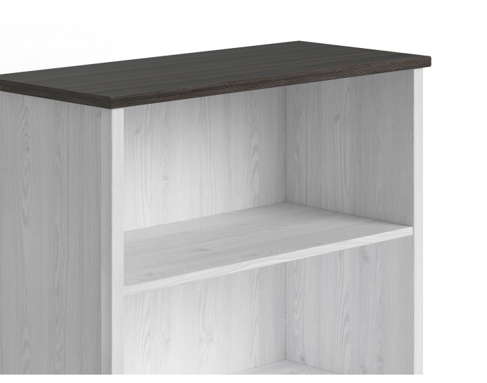 Regál Porto REG2D1S - smrekovec sibiu svetlý / borovica larico