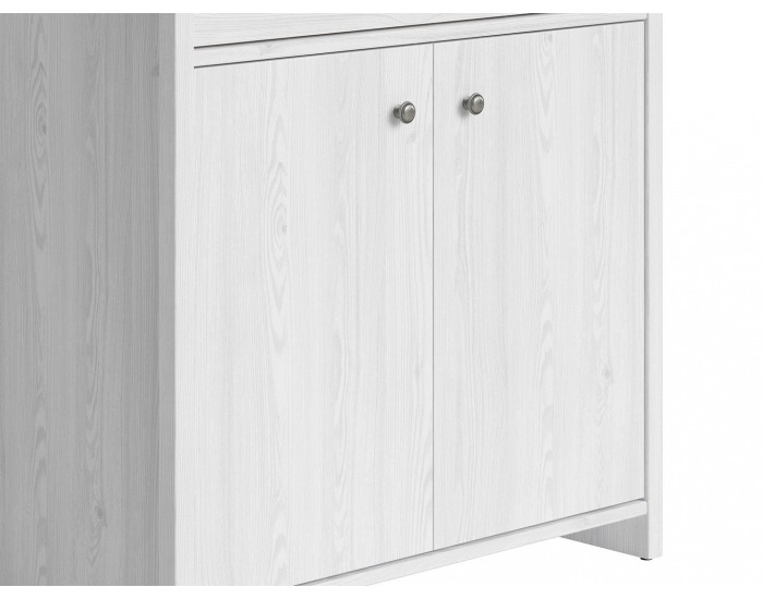 Regál Porto REG2D1S - smrekovec sibiu svetlý / borovica larico