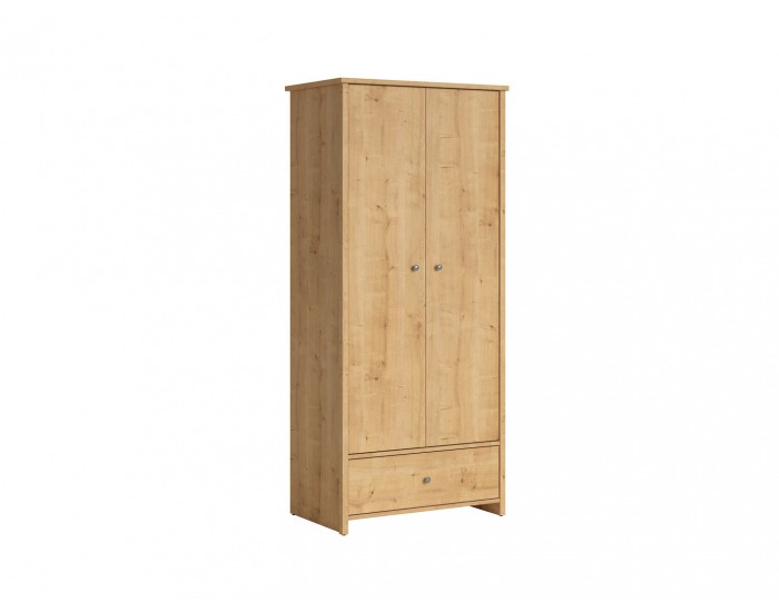 Šatníková skriňa Porto SZF2D1S - dub burlington allover