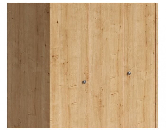 Šatníková skriňa Porto SZF3D2S - dub burlington allover