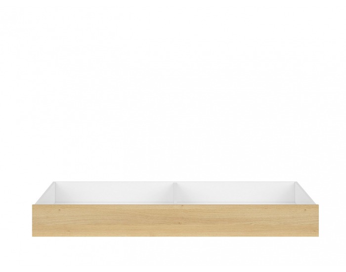 Úložný priestor k posteli Princeton SZU/154 - biely lesk / dub poľský