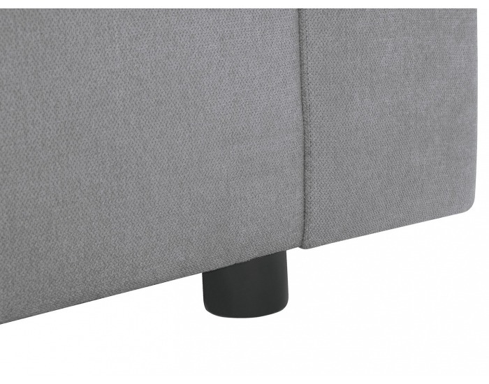 Rohová sedačka s rozkladom Przemek IV Lux L/P - sivá / ružová