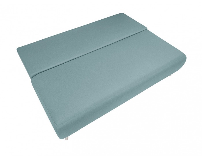 Pohovka s rozkladom a úložným priestorom Roti Lux - mentolová / vzor