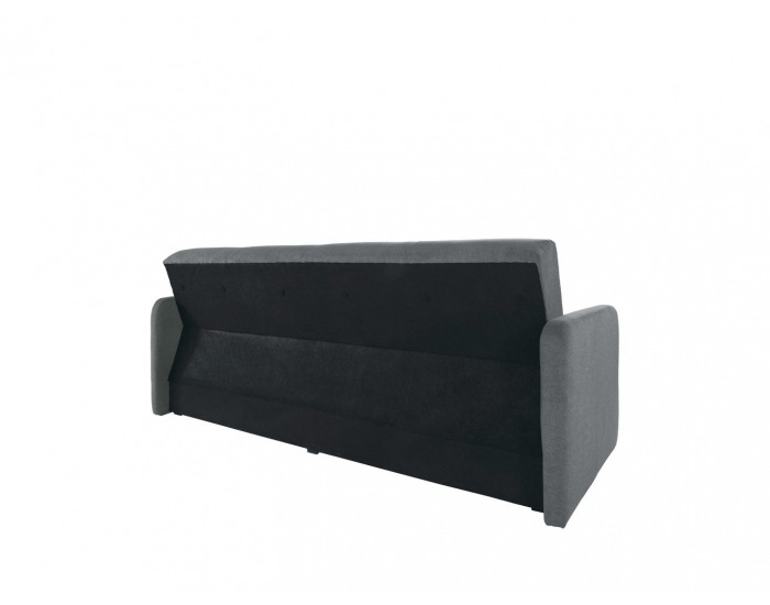 Pohovka s rozkladom a úložným priestorom Seja - antracitová