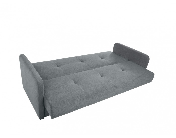 Pohovka s rozkladom a úložným priestorom Seja - antracitová