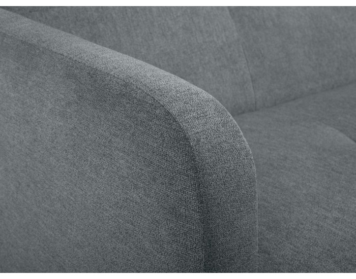 Pohovka s rozkladom a úložným priestorom Seja - antracitová