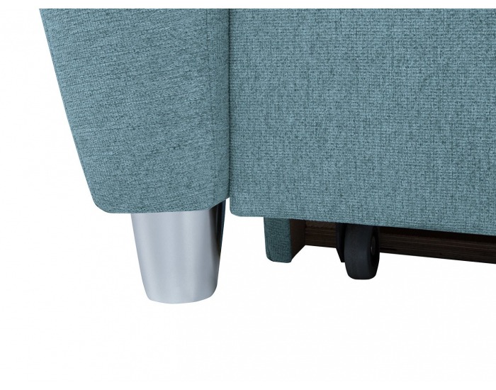 Rohová sedačka s rozkladom a úložným priestorom Sotelo P - tyrkysová