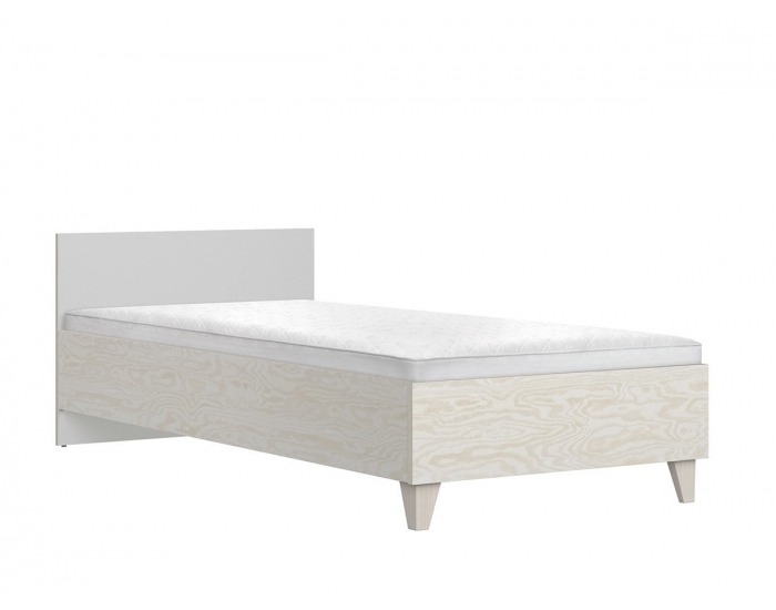 Posteľový rám Stanford LOZ/90 - borovica iceland / svetlosivá