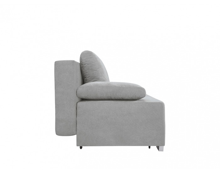 Pohovka s rozkladom a úložným priestorom Street IV Lux - sivá