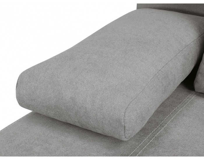 Pohovka s rozkladom a úložným priestorom Street IV Lux - sivá