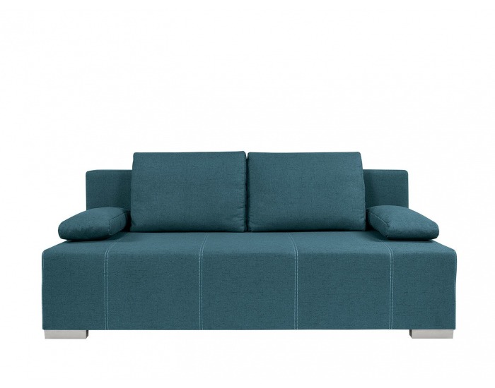 Pohovka s rozkladom a úložným priestorom Street IV Lux - tyrkysová