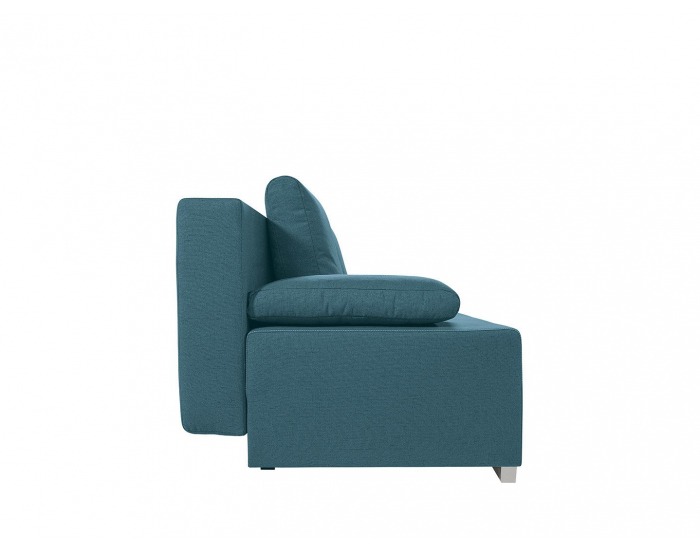 Pohovka s rozkladom a úložným priestorom Street IV Lux - tyrkysová