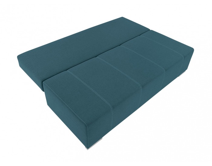 Pohovka s rozkladom a úložným priestorom Street IV Lux - tyrkysová