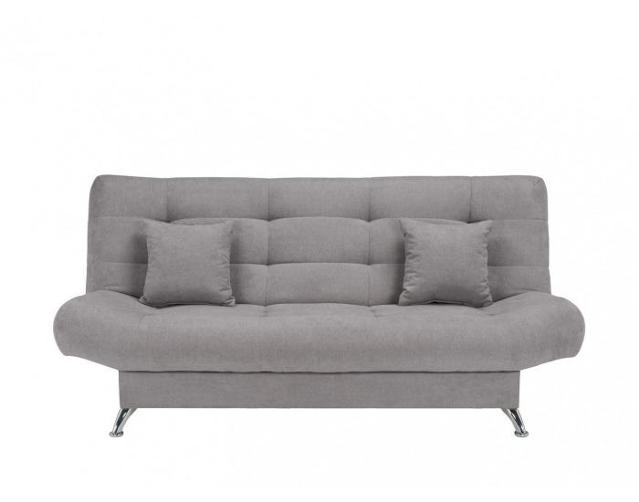 Pohovka s rozkladom a úložným priestorom Viola - svetlosivá