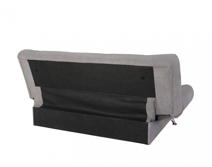 Pohovka s rozkladom a úložným priestorom Viola - svetlosivá