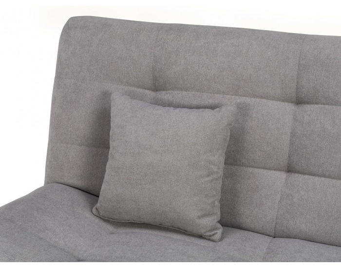 Pohovka s rozkladom a úložným priestorom Viola - svetlosivá