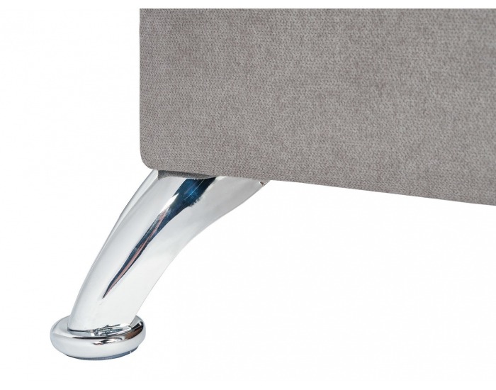 Pohovka s rozkladom a úložným priestorom Viola - svetlosivá