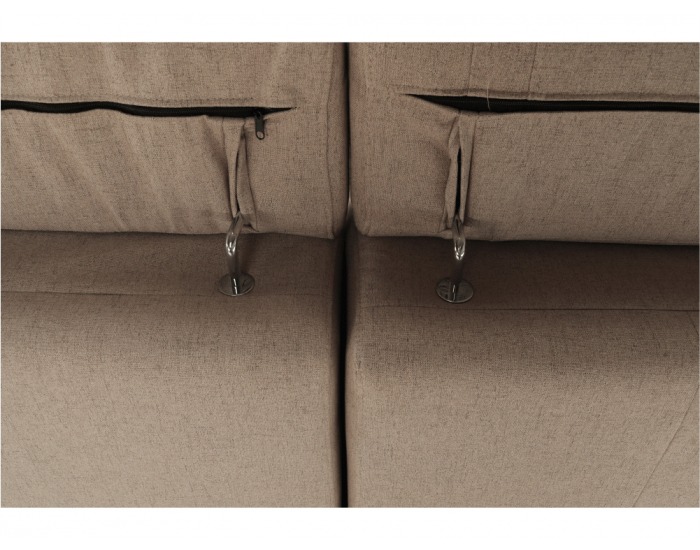 Rohová sedačka s rozkladom a úložným priestorom Caila R P - béžová