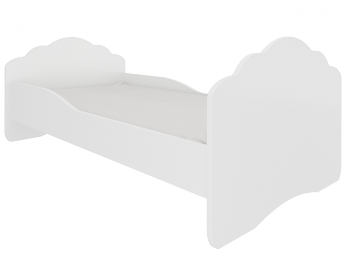 Detská posteľ s matracom Camos 70x140 cm - biela