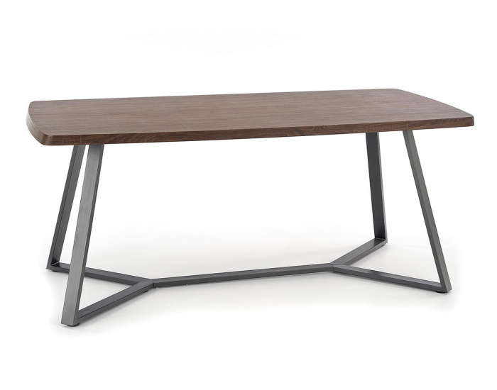 Jedálenský stôl Caruzzo - dub orechový / grafit