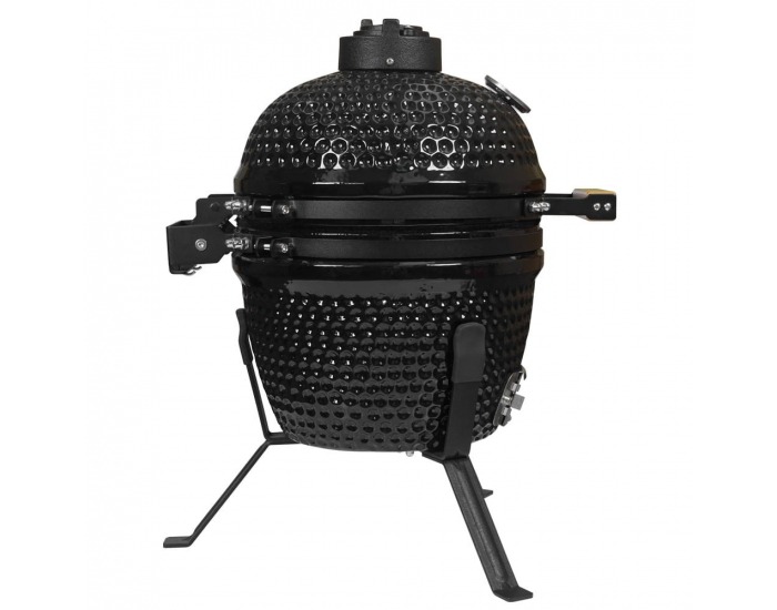 Keramický gril na drevené uhlie CER CL-13T - čierna