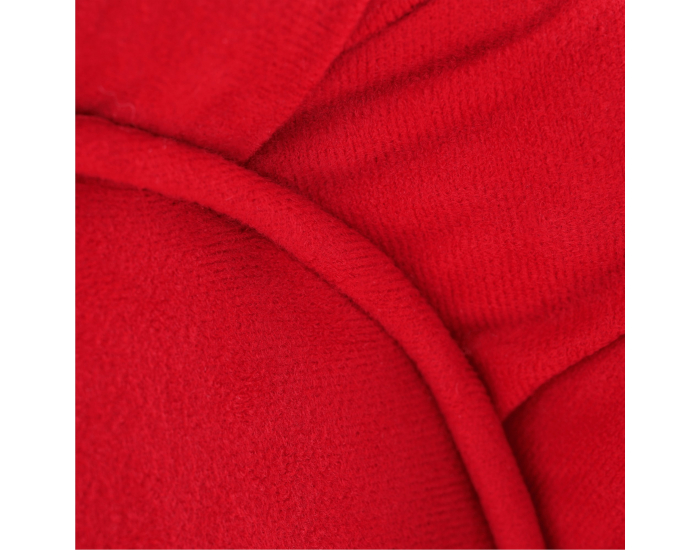 Kreslo (ušiak) Charlot - červená