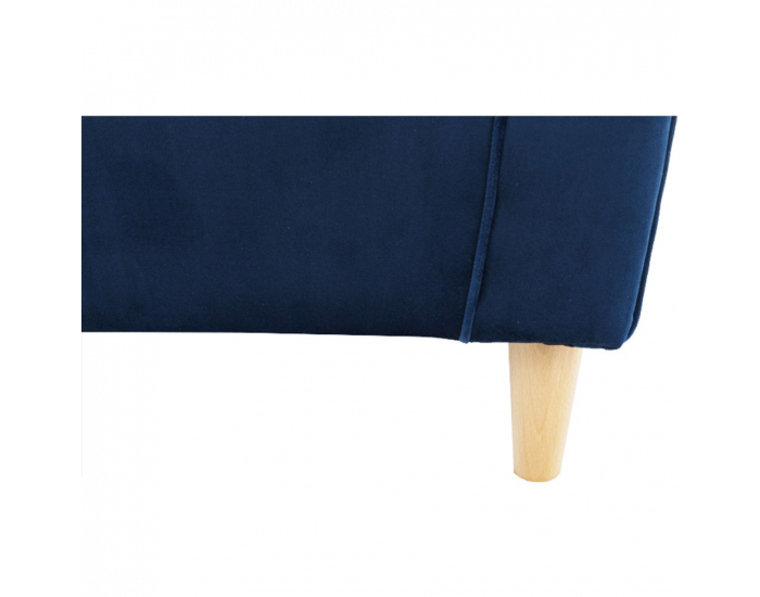 Kreslo (ušiak) Charlot - modrá