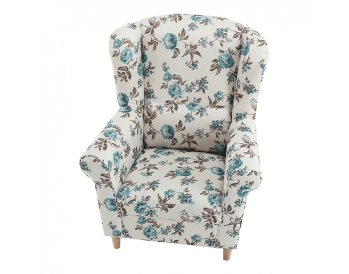 Kreslo (ušiak) Charlot - rose 14