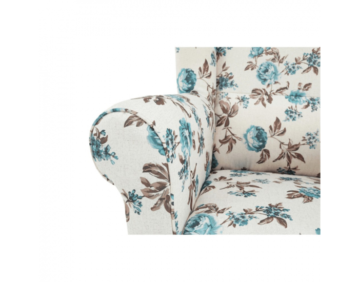 Kreslo (ušiak) Charlot - rose 14