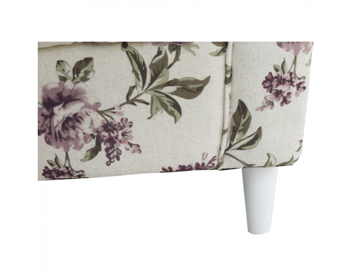 Kreslo (ušiak) Charlot - rose 18