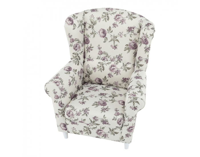 Kreslo (ušiak) Charlot - rose 18